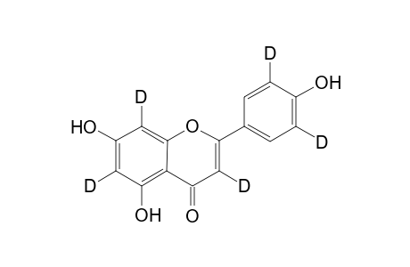 [3,6,8,3',5'-D5]-Apigenin 5 {5,7-Dihydroxy-2-(4-hydroxyphenyl-3,5-D2)-4H-1-benzopyran-4-one-3,6,8-D3}