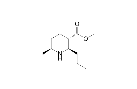 Methyl (2R,3S,6S)-6-methyl-2-propylpiperidine-3-carboxylate