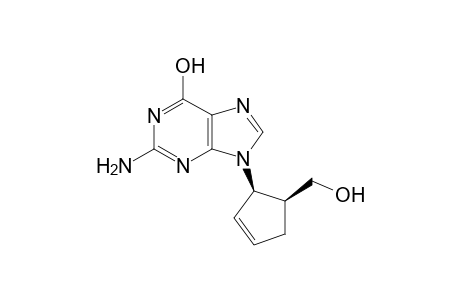 (+-)-cis-9-[(2-Hydroxymethyl)-4-cyclopentenyl]guanine