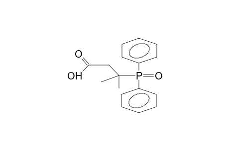 3-METHYL-3-DIPHENYLPHOSPHINYLBUTANOIC ACID