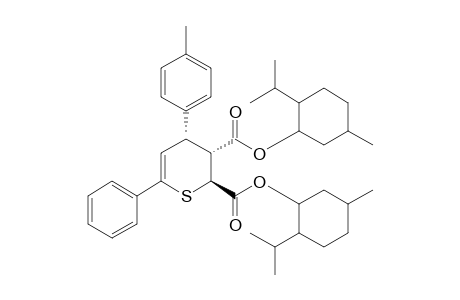 Di-(-)-Menthyl (2S,3R,4R)-6-phenyl-4-(p-tolyl)-3,4-dihydro-2H-thiopyran-2,3-dicarboxylate