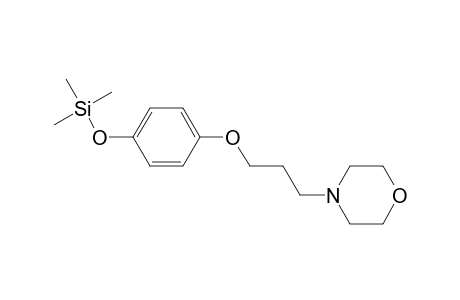 4-(3-(4-Trimethylsilyloxyphenoxy)propyl)morpholine