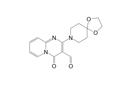 2-(1,4-dioxa-8-azaspiro[4.5]dec-8-yl)-4-oxo-4H-pyrido[1,2-a]pyrimidine-3-carbaldehyde