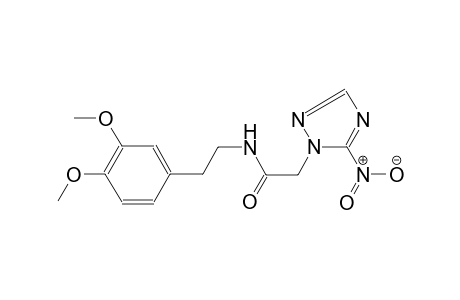 1H-1,2,4-triazole-1-acetamide, N-[2-(3,4-dimethoxyphenyl)ethyl]-5-nitro-