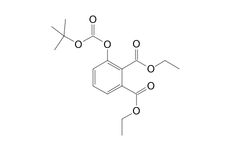 3-Tert-butoxycarbonyloxy-phthalic acid diethyl ester