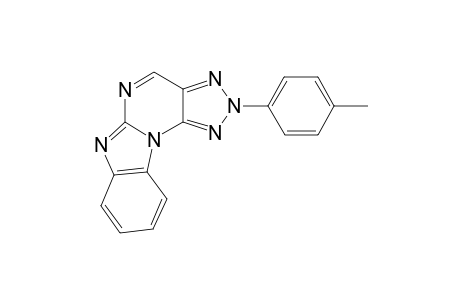 2-(p-Tolyl)-2H-benzo[4,5]imidazo[1,2-a][1,2,3]triazolo[4,5-e]pyrimidine
