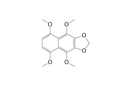 1,4,5,8-Tetramethoxy-2,3-methylenedioxynaphthalene