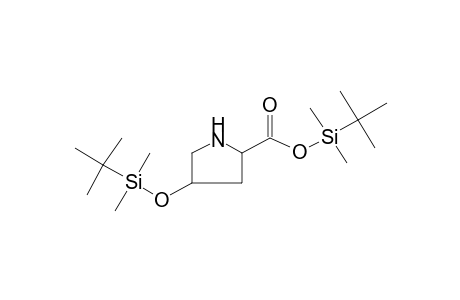 tert-Butyl(dimethyl)silyl 4-([tert-butyl(dimethyl)silyl]oxy)-2-pyrrolidinecarboxylate