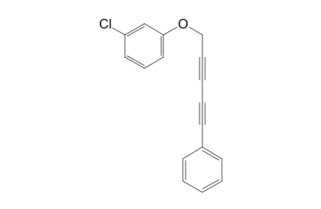 1-Chloro-3-((5-phenylpenta-2,4-diyn-1-yl)oxy)benzene