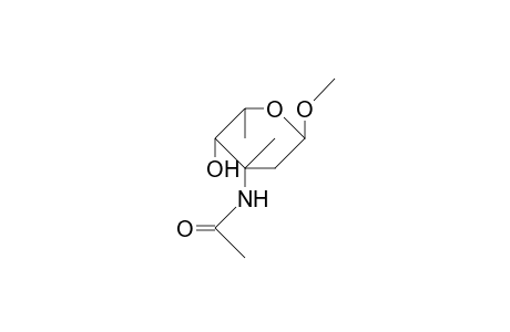 Methyl 3-acetamido-2,3,6-trideoxy-3-C-methyl-B-L-lyxo-hexapyranoside