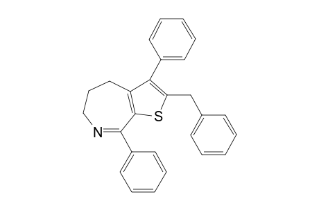 2-Benzyl-3,8-diphenyI-4,5-dihydro-6H-thieno[2,3-c]azepine