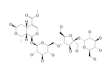 WILLIAMSOSIDE-C;ALPHA-D-GLUCOPYRANOSYL-(1->2)-BETA-D-FRUCTOFURANOSYL-(4->6)-BETA-MORRONISIDE