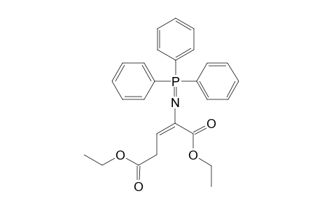 Diethyl 2-[(triphenylphosphin)imino]-pent-2-ene-1,5-dicarboxylate