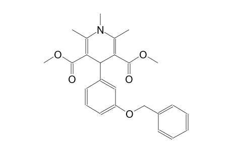 dimethyl 4-[3-(benzyloxy)phenyl]-1,2,6-trimethyl-1,4-dihydro-3,5-pyridinedicarboxylate