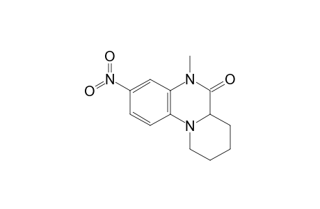 5-Methyl-3-nitro-7,8,9,10-tetrahydro-6aH-pyrido[1,2-a]quinoxalin-6-one