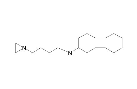 N-[4-Cyclododecylaminobutyl]aziridine