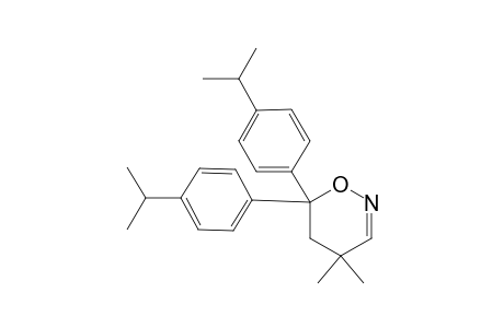 6,6-Di-(p-isopropylphenyl)-5,6-dihydro-4,4-dimethyl dihydrooxazine