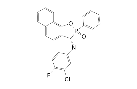 CIS-3-[[N-(3'-CHLORO-4'-FLUORO)-PHENYL]-AMINO]-2-PHENYLNAPHTHO-[1,3-D]-1,2-OXAPHOSPHOLE-2-OXIDE