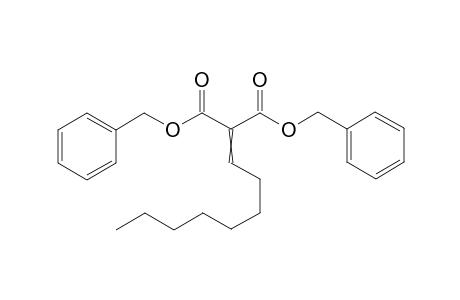 dibenzyl 2-octylidenepropanedioate