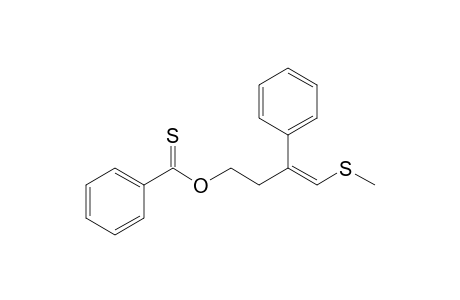 1-Methylthio-2-phenyl-4-(thiobenzoyloxy)but-1-ene