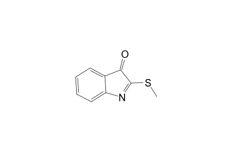 3H-Indol-3-one, 2-(methylthio)-
