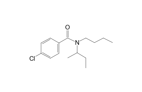 Benzamide, 4-chloro-N-(2-butyl)-N-butyl-