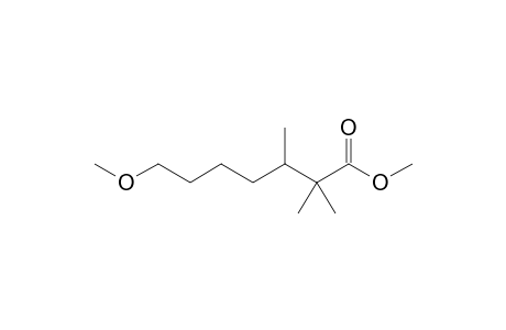 Methyl 7-methoxy-2,2,3-trimethylheptanoate