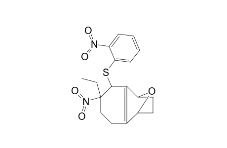 (1rs,3rs,4rs, 8sr)-4-ethyl-4-nitro-3-(2-nitrophenyl)sulfenyl-11-oxatricyclo[6.2.1.0(2,7)]undec-2(7)-ene