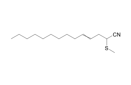 2-Methylthio-4-tetradecenenitrile