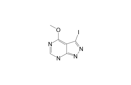 3-IODO-4-METHOXY-1-H-PYRAZOLO-[3.4-D]-PYRIMIDINE