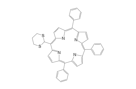 5-(1,3-DITHIAN-2-YL)-10,15,20-TRIPHENYLPORPHYRIN