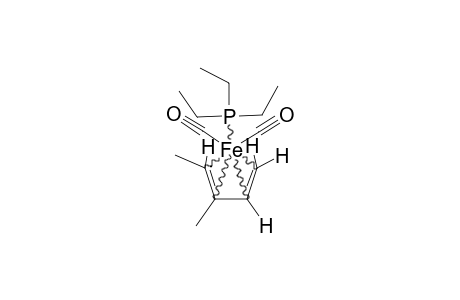 DICARBONYL-[1-4-ETA-((E)-3-METHYLPENTA-1,3-DIENE)]-(TRIETHYLPHOSPHINE)-IRON