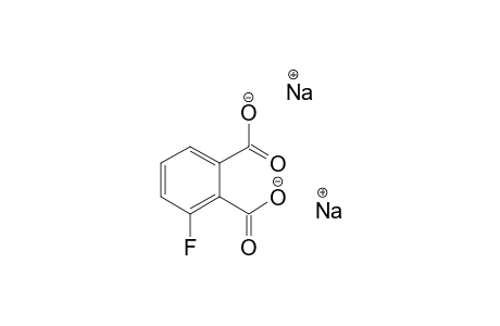 1,2-Benzenedicarboxylic acid, 3-fluoro-, disodium salt