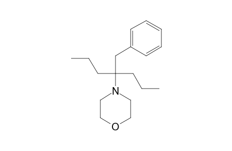4-[1-(benzyl)-1-propyl-butyl]morpholine