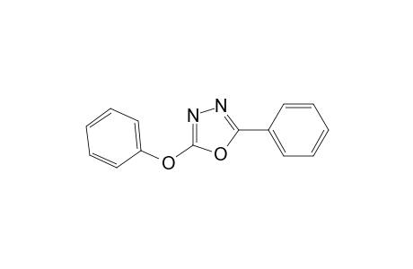 2-Phenoxy-5-phenyl-1,3,4-oxadiazole