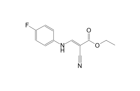 2-propenoic acid, 2-cyano-3-[(4-fluorophenyl)amino]-, ethyl ester,(2E)-