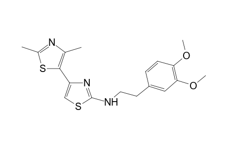 [2-(3,4-Dimethoxyphenyl)ethyl](2',4'-dimethyl-[4,5']bithiazolyl-2-yl)amine