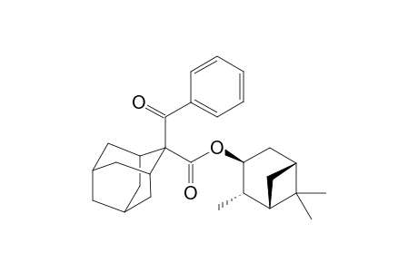 (1S,2S,3S,5R)-(+)-Isopinocampheyl 2-Benzoyl adamantan-2-carboxylate