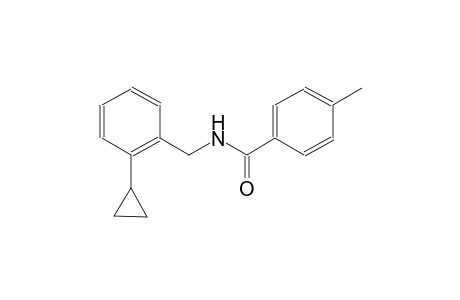 benzamide, N-[(2-cyclopropylphenyl)methyl]-4-methyl-