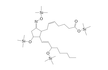 Trimethylsilyl (5Z,13E)-11,15-bis[(trimethylsilyl)oxy]-9-([(trimethylsilyl)oxy]imino)prosta-5,13-dien-1-oate