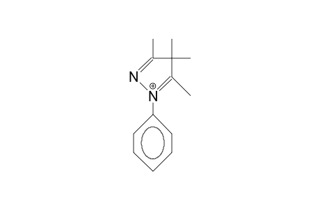 3,4,4,5-Tetramethyl-1-phenyl-4-isopyrazolium cation