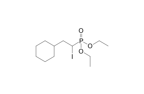 Diethyl (2-cyclohexyl-1-iodoethyl)-phosphonate