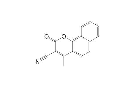 4-Methyl-2-oxo-2H-benzo[h]chromene-3-carbonitrile
