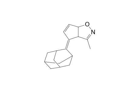 4-Adamantan-2-ylidene-3-methyl-4,6a-dihydro-3aH-cyclopenta[d]isoxazole