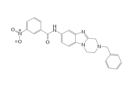 N-(2-benzyl-1,2,3,4-tetrahydropyrazino[1,2-a]benzimidazol-8-yl)-3-nitrobenzamide