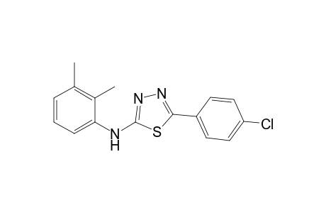 5-(4-Chlorophenyl)-N-(2,3-dimethylphenyl)-1,3,4-thiadiazol-2-amine