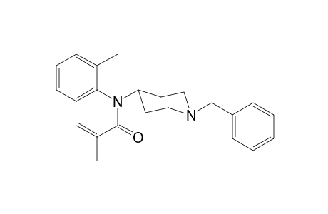 2-Methyl-N-(2-methylphenyl)-N-(1-benzylpiperidin-4-yl)prop-2-enamide