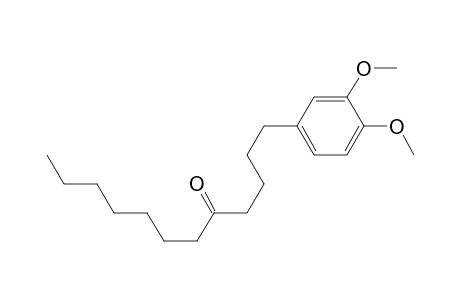 1-(3',4'-Dimethoxyphenyl)dodecan-5-one