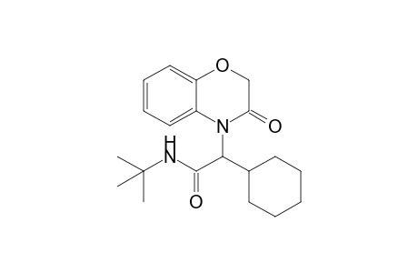 N-tert-Butyl-2-cyclohexyl-2-{3-oxo-2H-benzo[b][1,4]oxazin-4(3H)-yl}acetamide