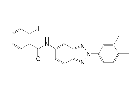 benzamide, N-[2-(3,4-dimethylphenyl)-2H-1,2,3-benzotriazol-5-yl]-2-iodo-